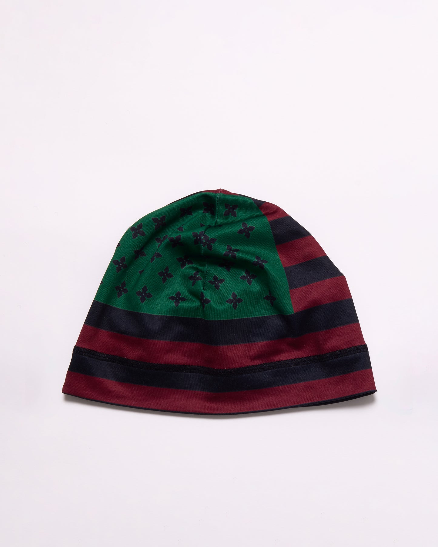 SKULL BEANIE - PANAFRICAN FLAG