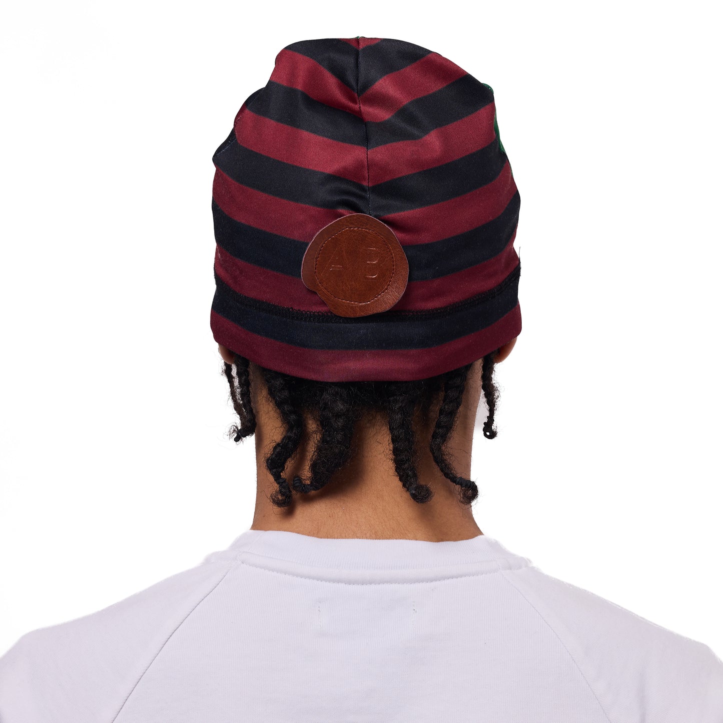 SKULL BEANIE - PANAFRICAN FLAG