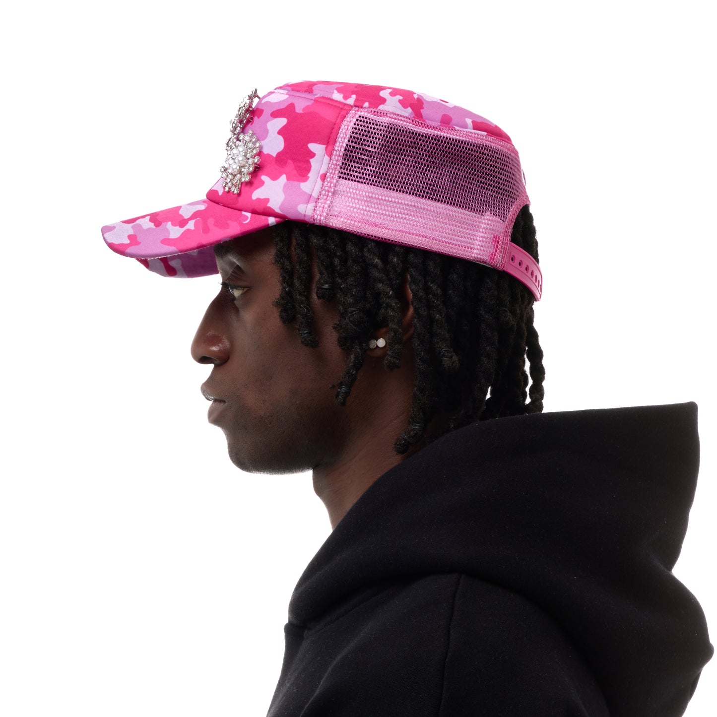 95 EMBELLISHMENT CAP - PINK