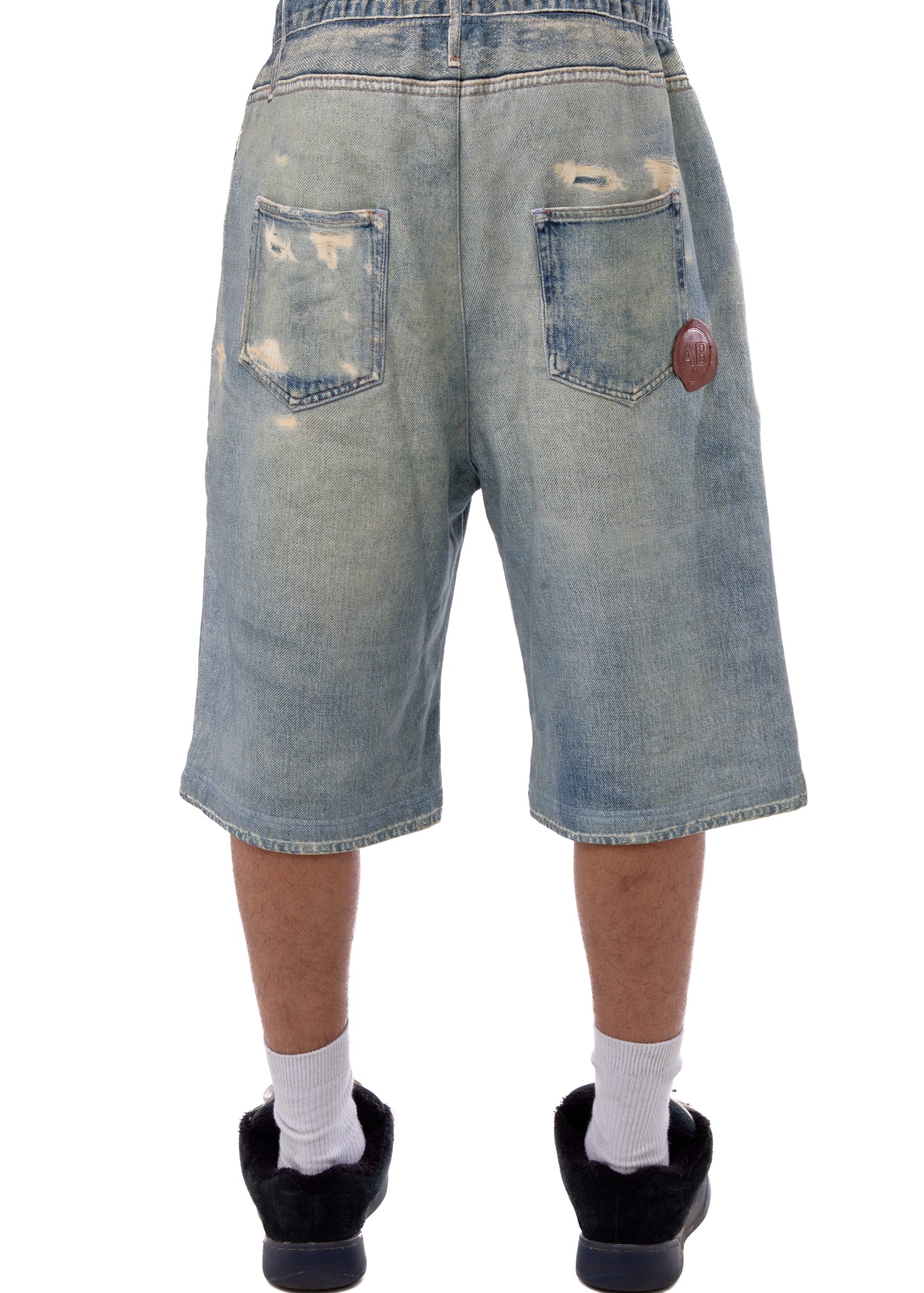 SWEATSHORT - ILLUSION JEANS - BLUE