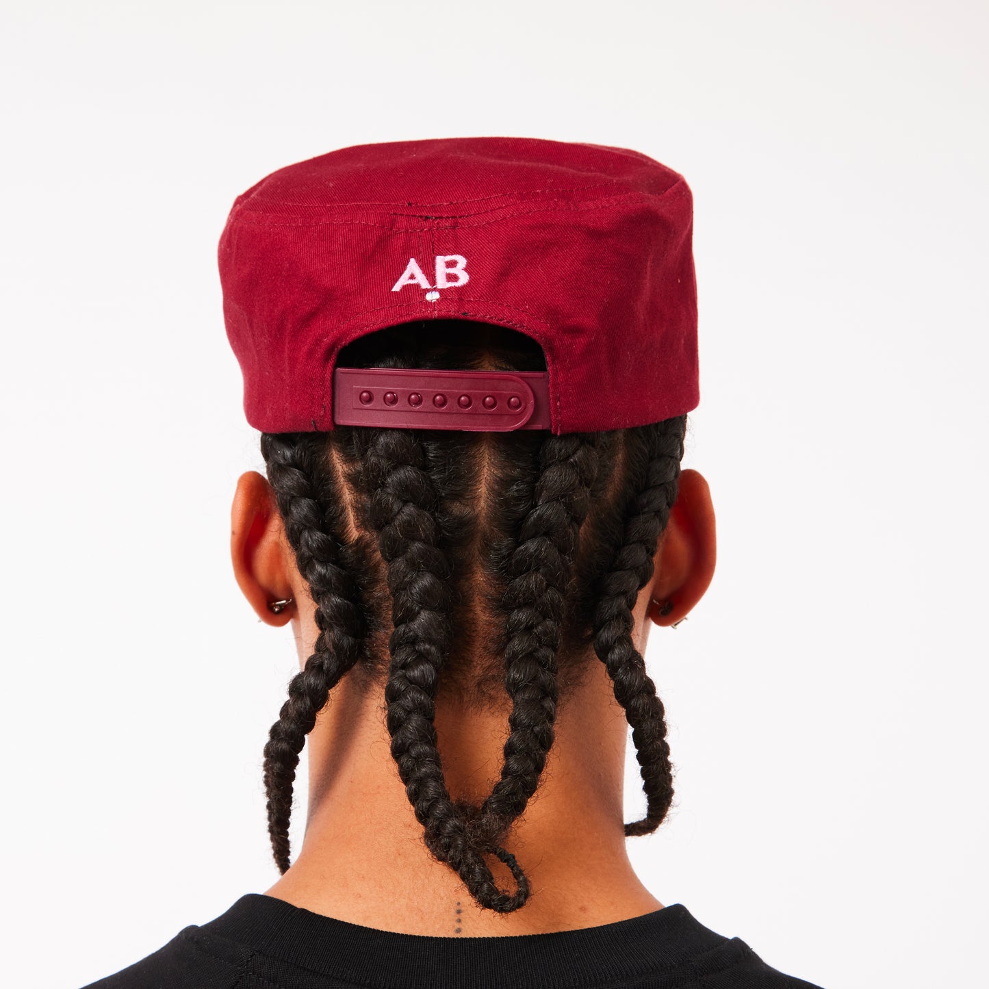 EMBELLISHMENT SIGNATURE CAP - BURGUNDY
