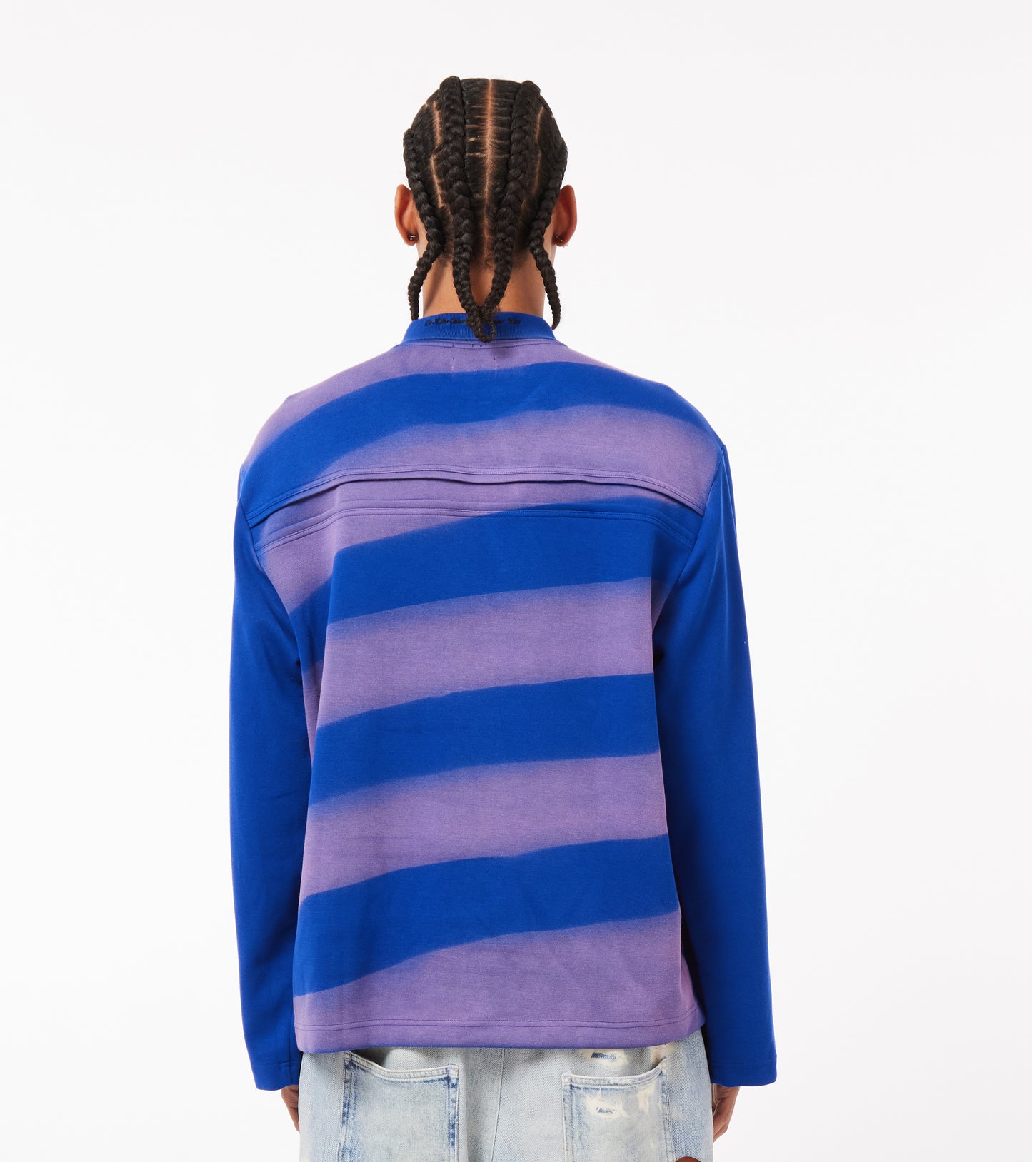 BLUE STRIPPED POLO SHIRT