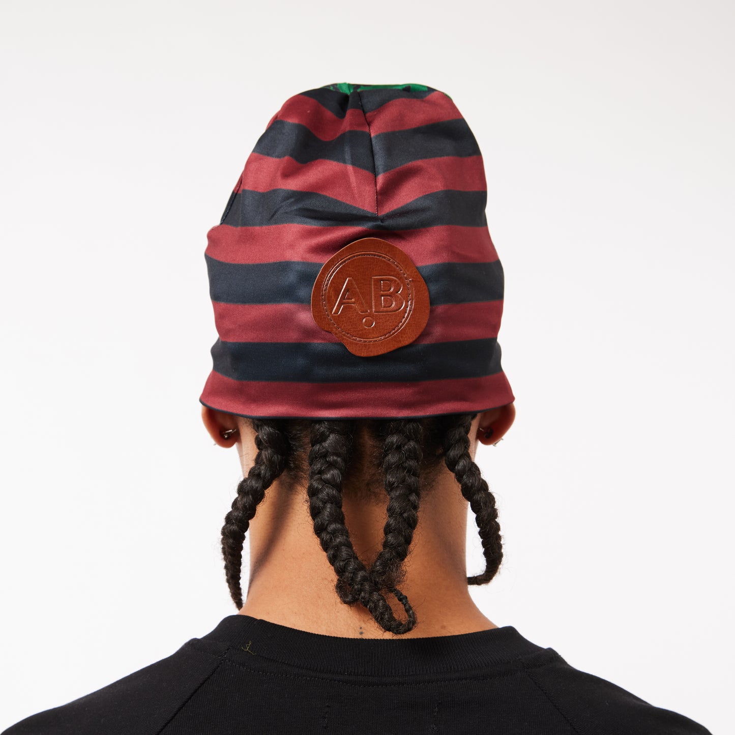 SKULL BEANIE - PANAFRICAN FLAG