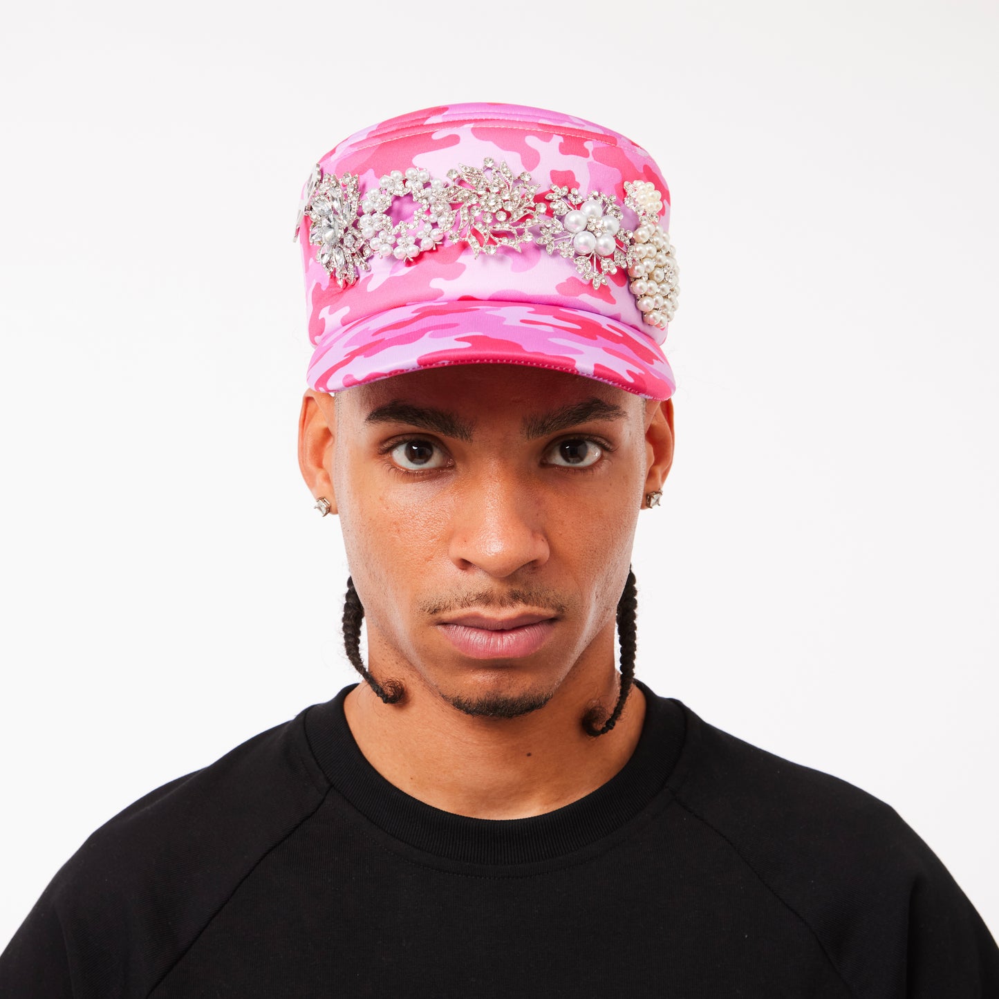 95 EMBELLISHMENT CAP - PINK