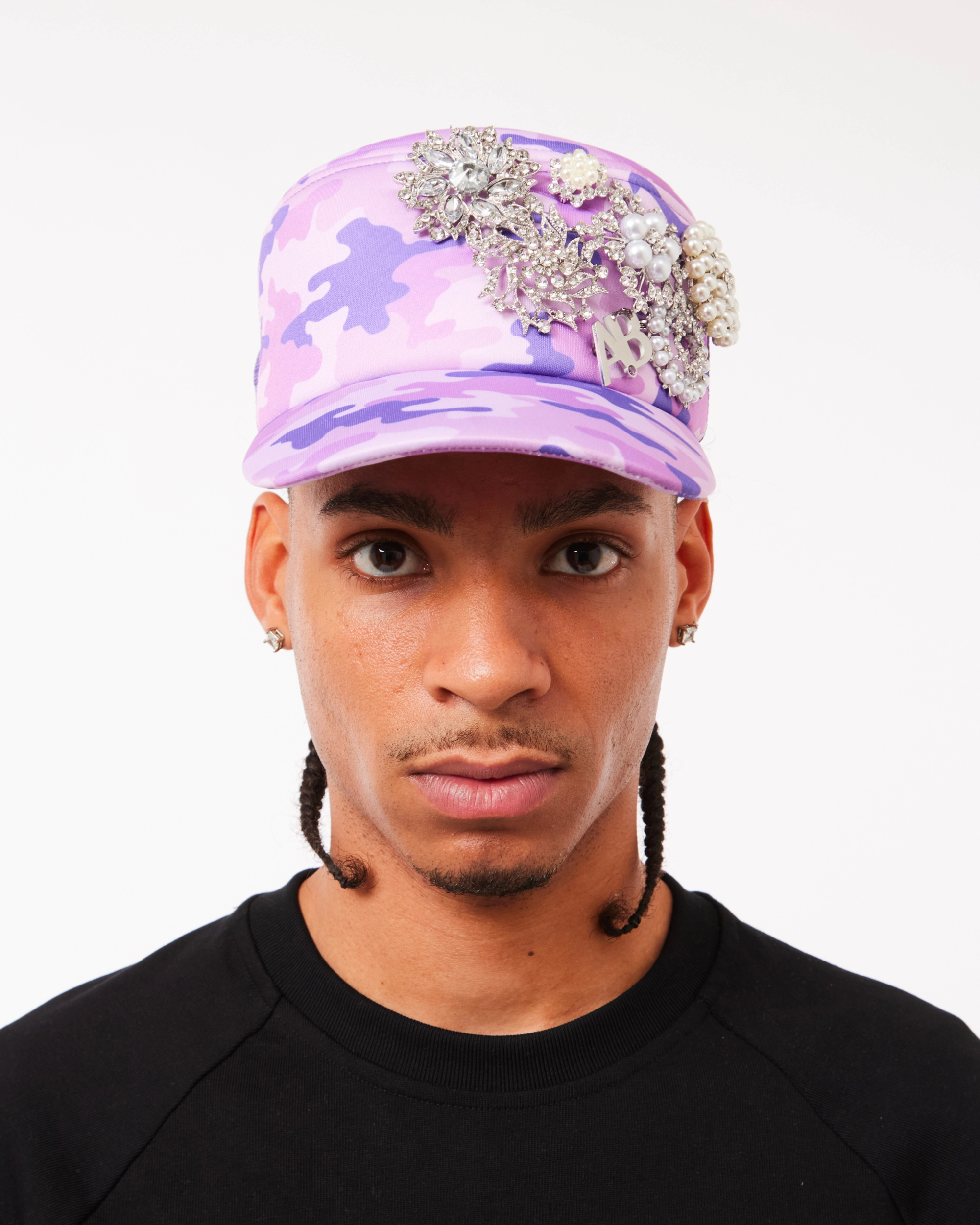95 EMBELLISHMENT CAP - PURPLE
