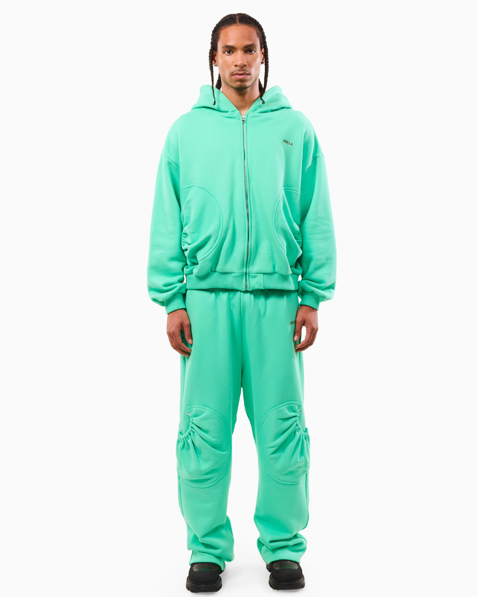 HOODIE - MY HEART - GREEN