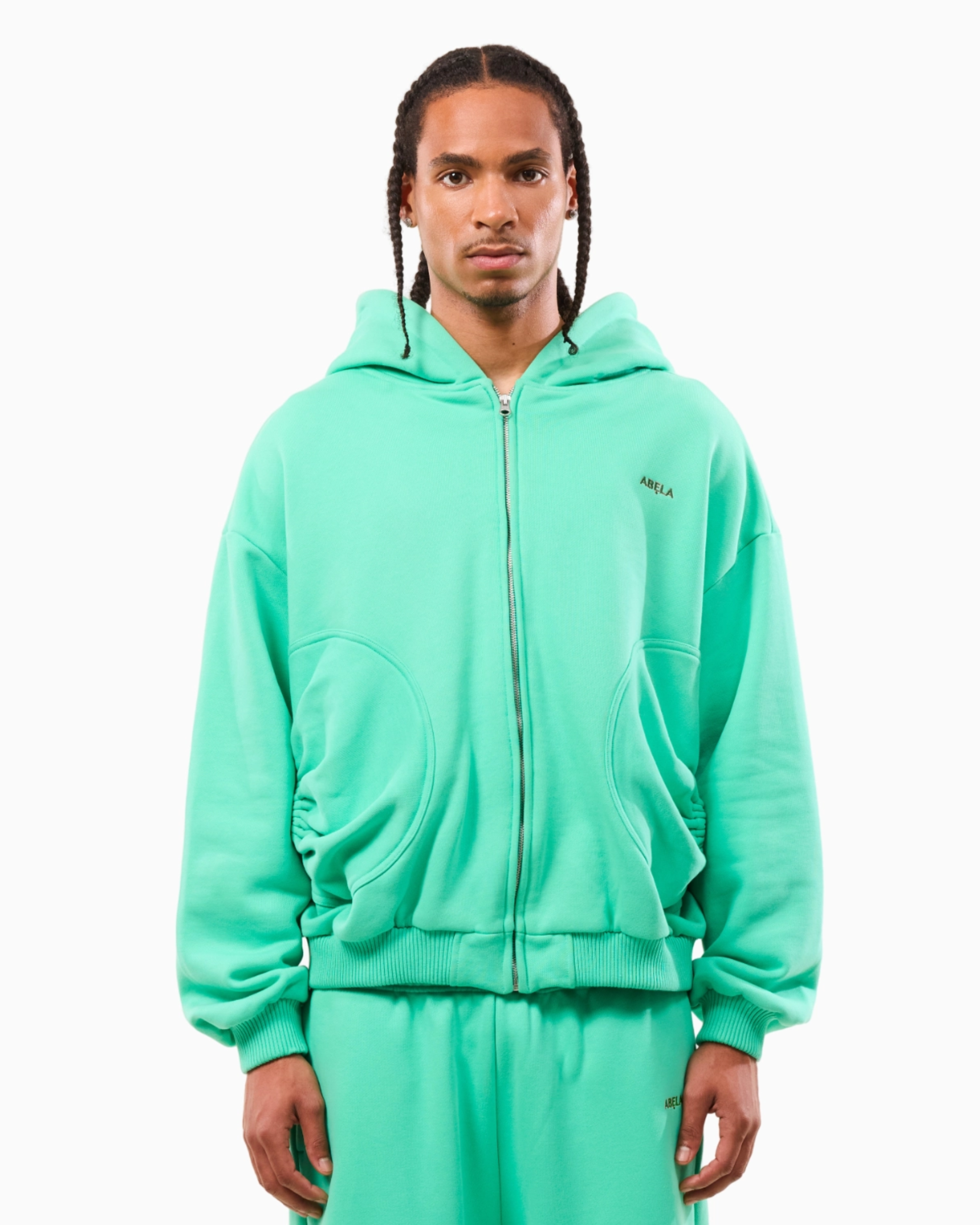 HOODIE - MY HEART - GREEN