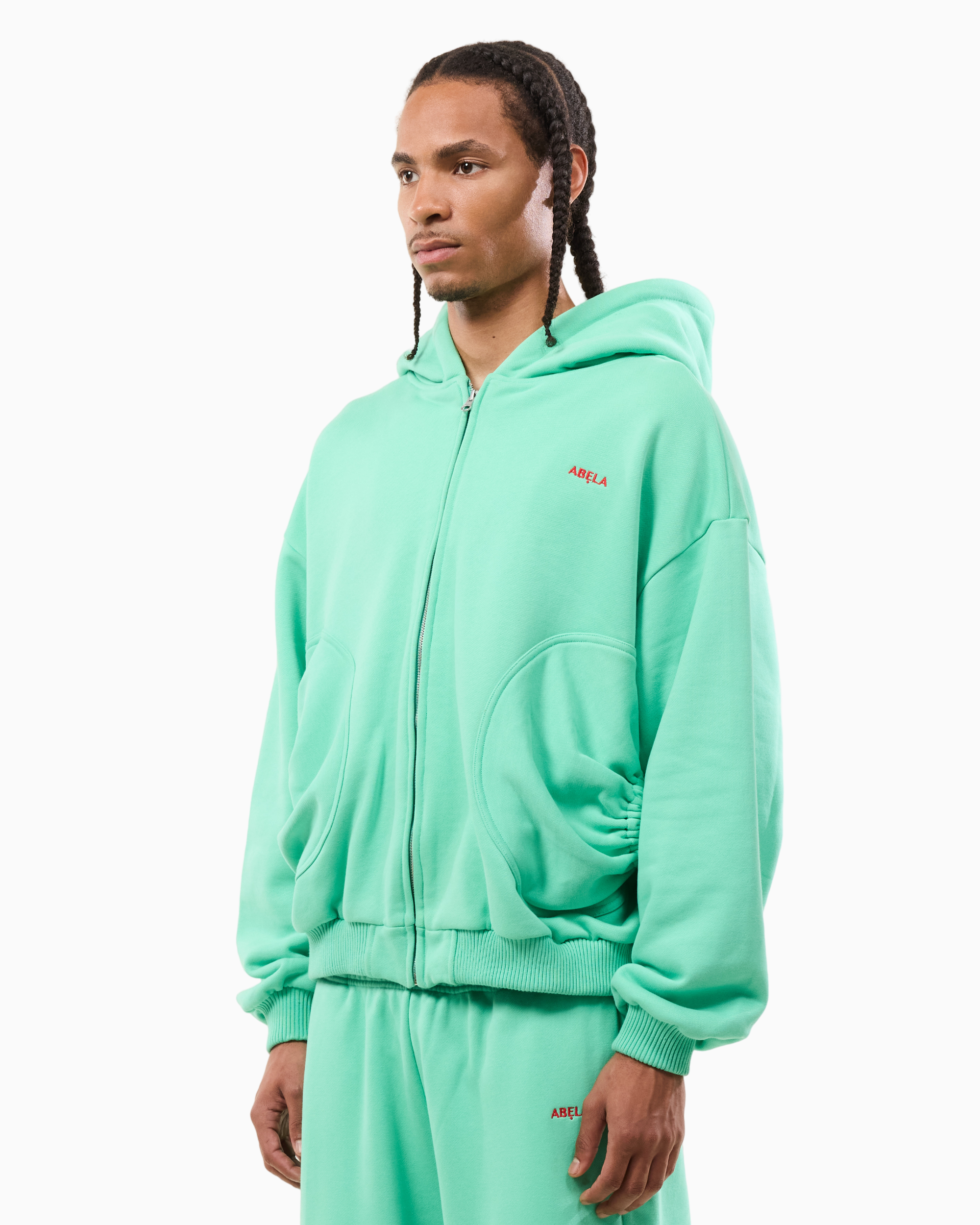 HOODIE - MY HEART - GREEN