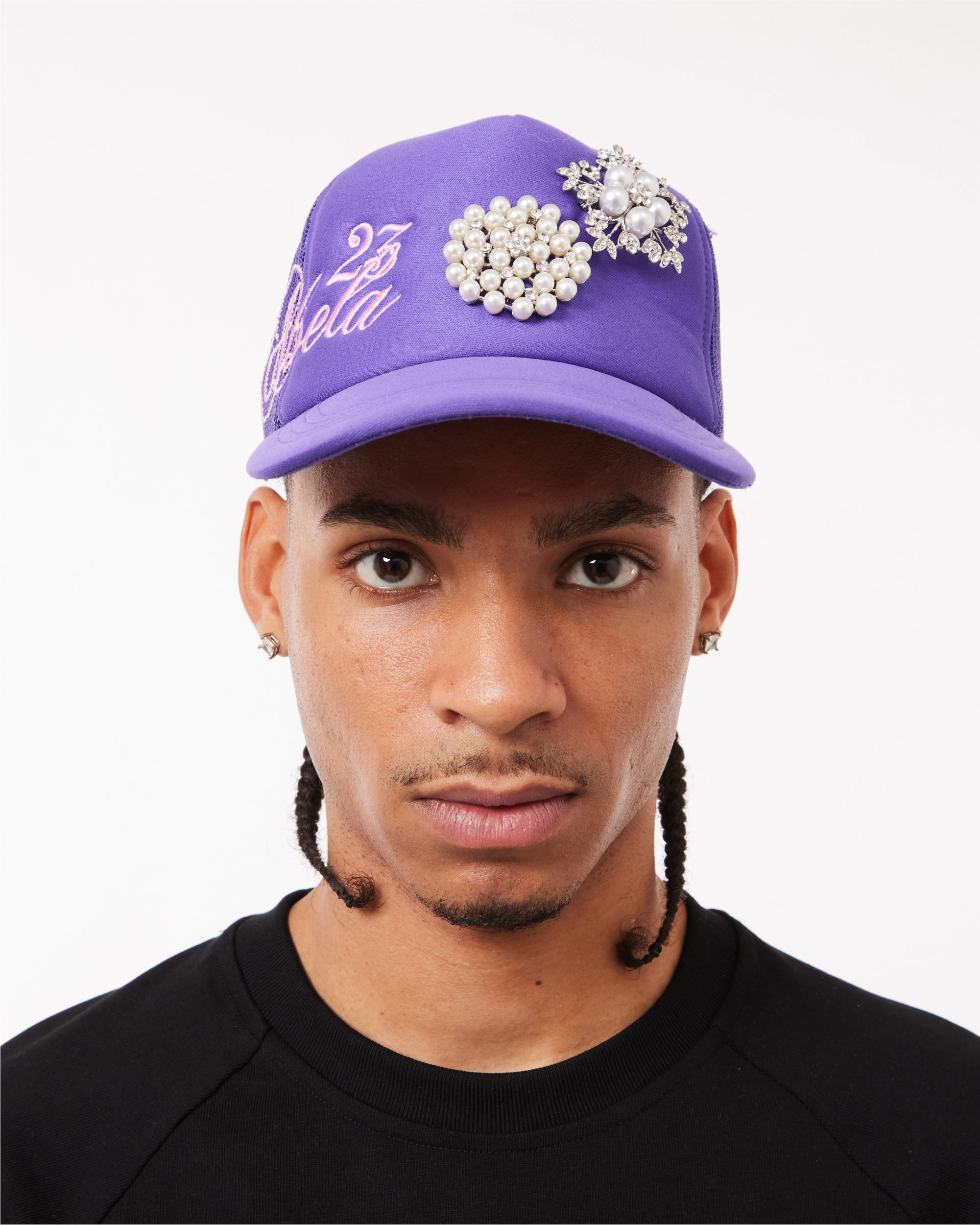 EMBELLISHMENT SIGNATURE BCAP - PURPLE