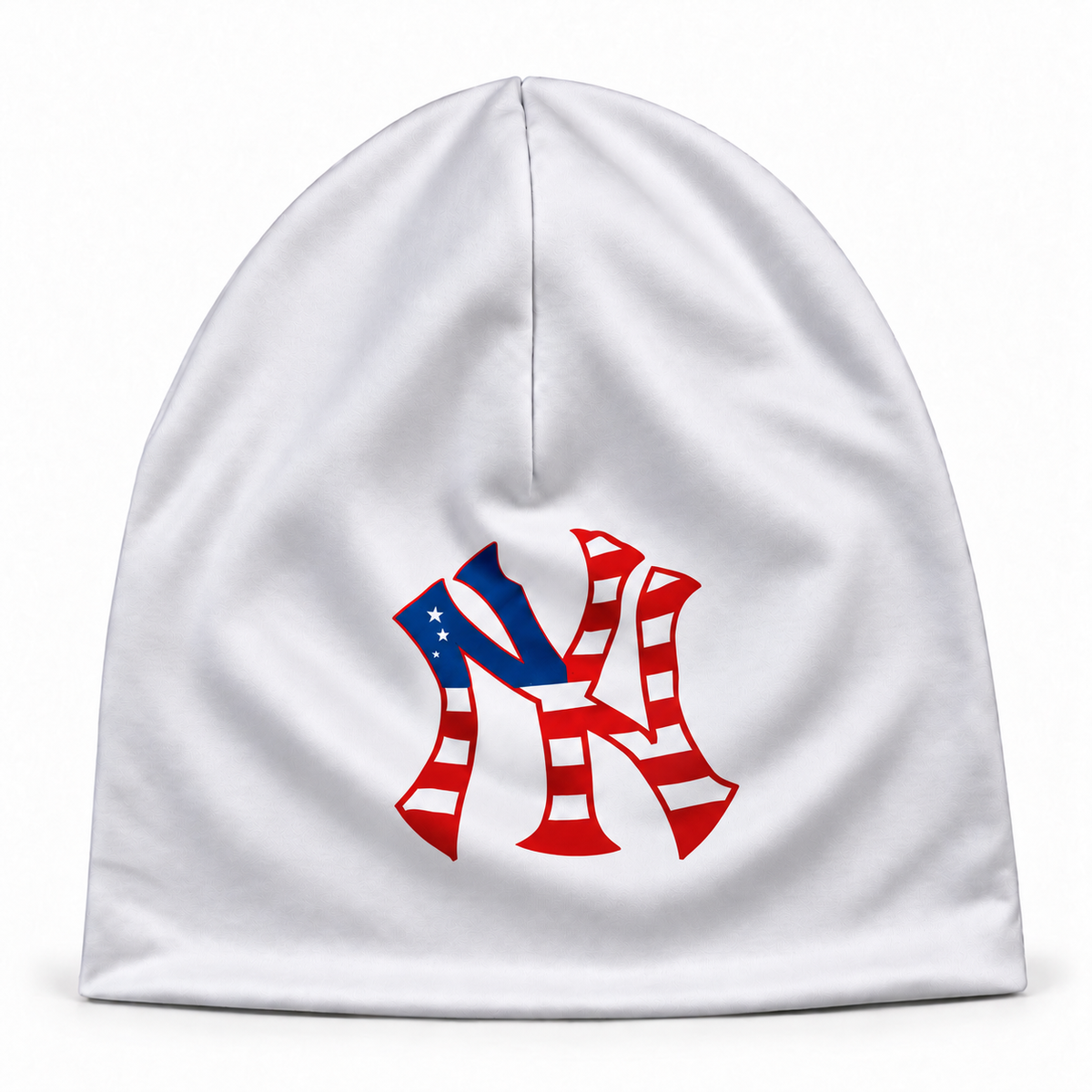 BIG SKULL BEANIE - W NY