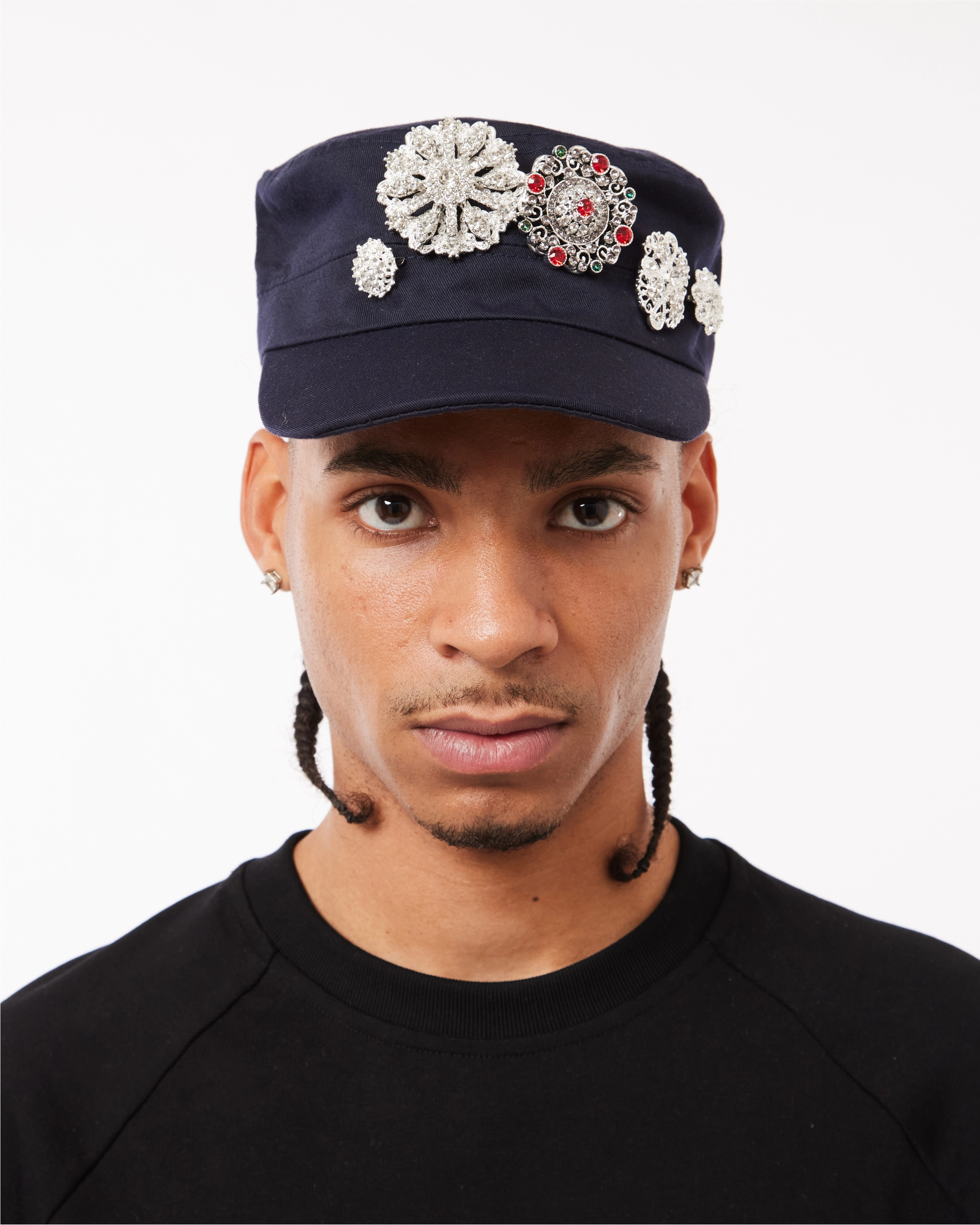 EMBELLISHMENT CAP - NAVY