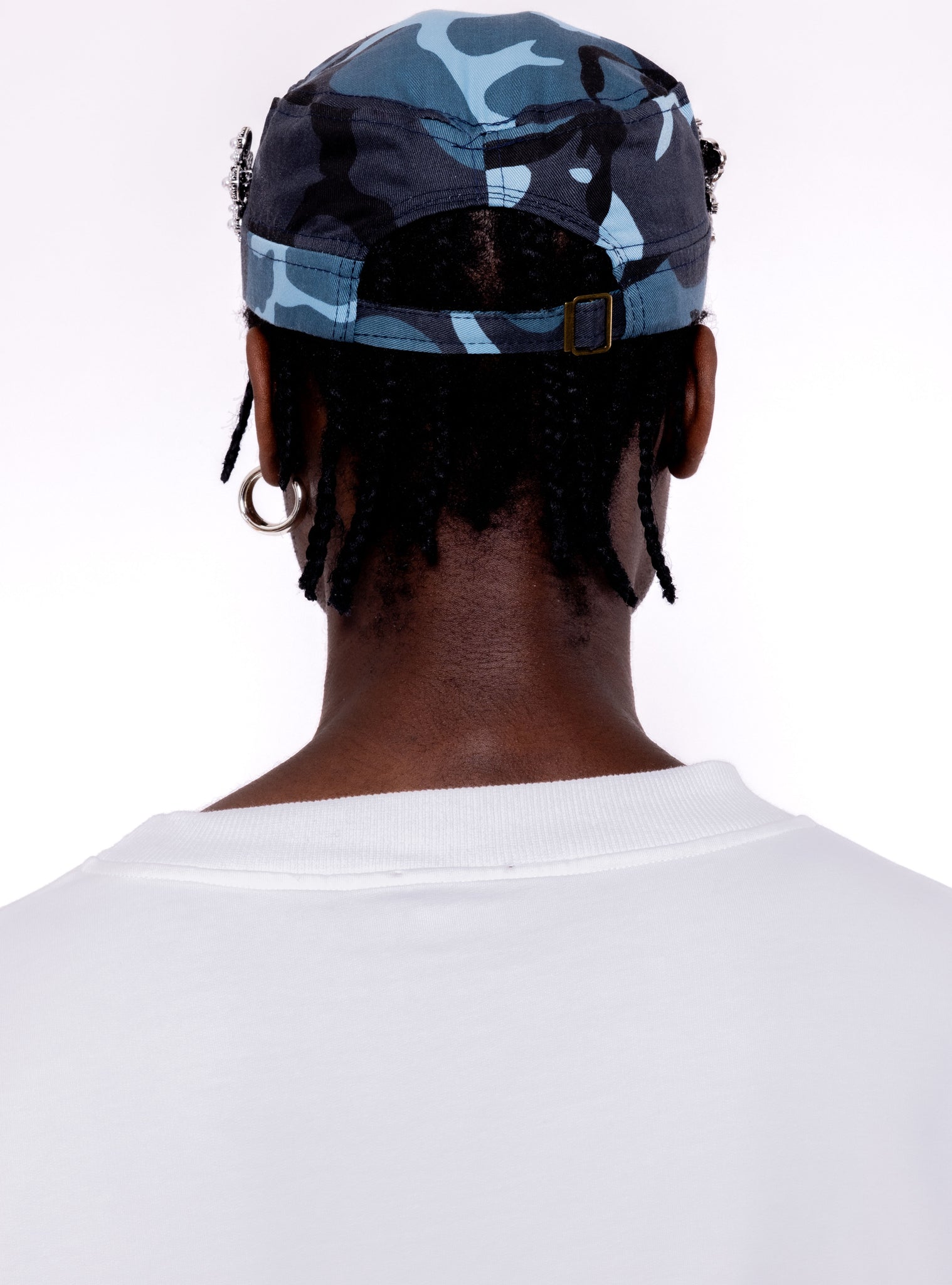 EMBELLISHMENT CAP - BLUE CAMO