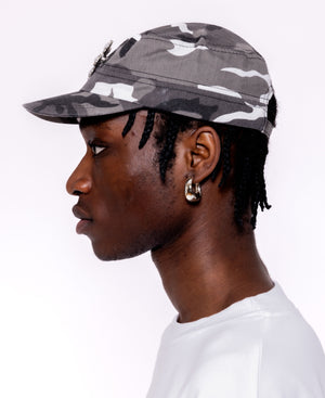 EMBELLISHMENT CAP - GREY CAMO