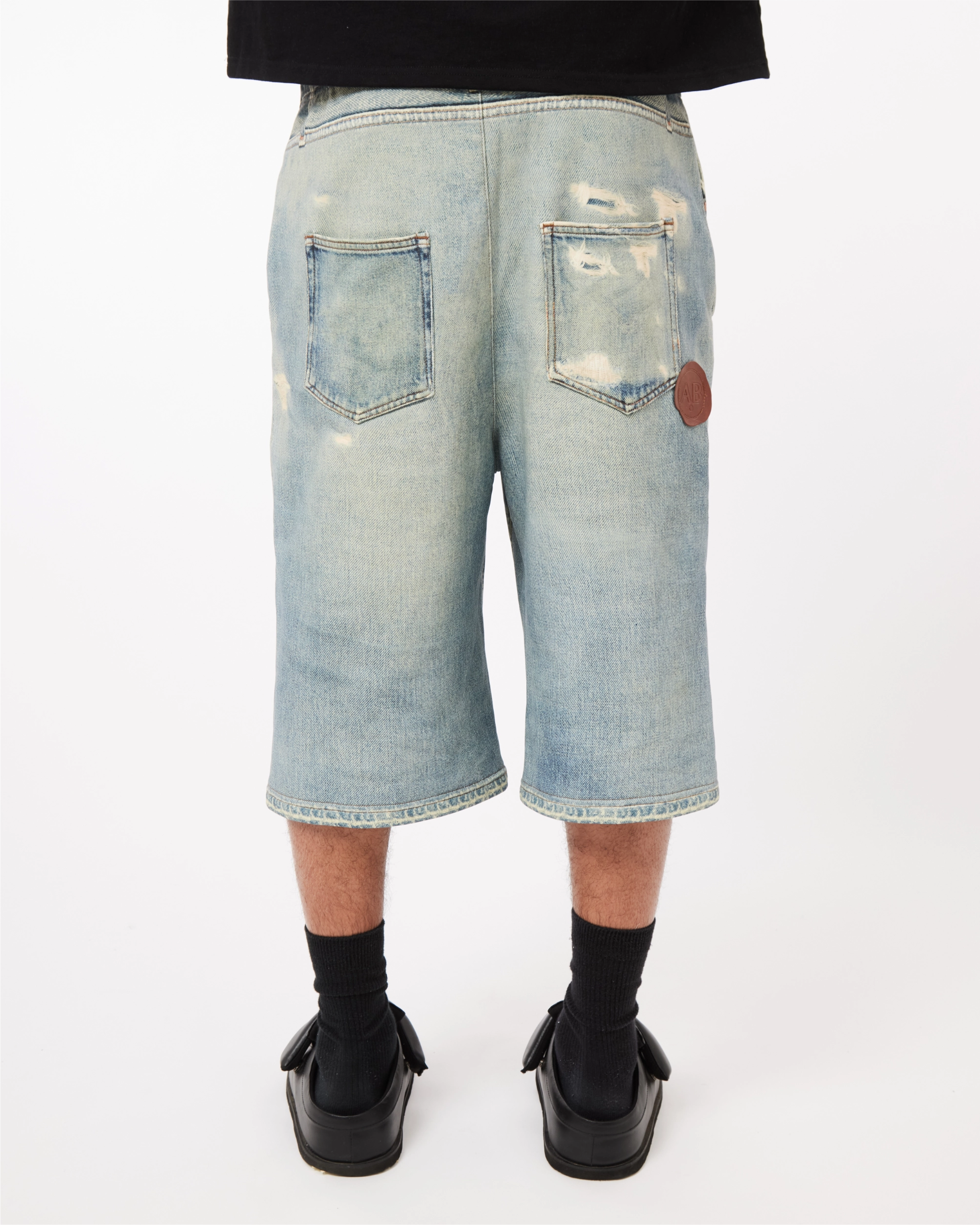 SWEATSHORT - ILLUSION JEANS - BLUE
