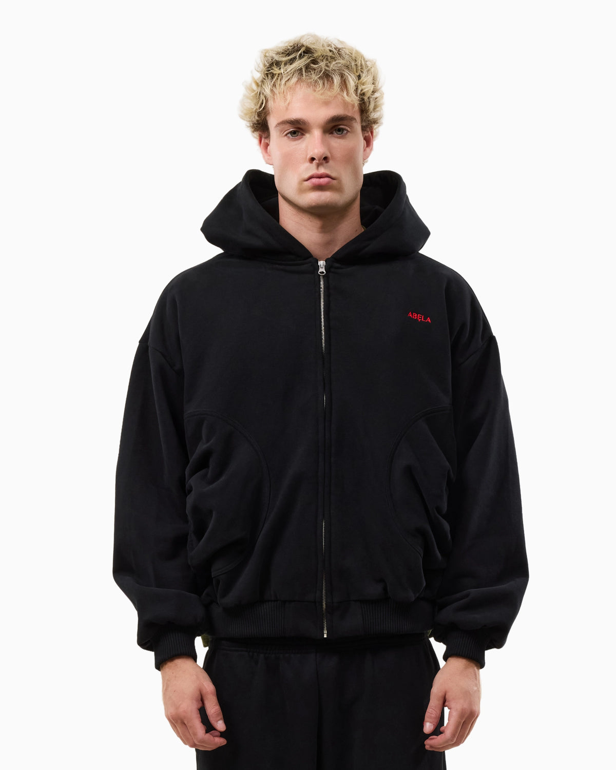 HOODIE - MY HEART - BLACK