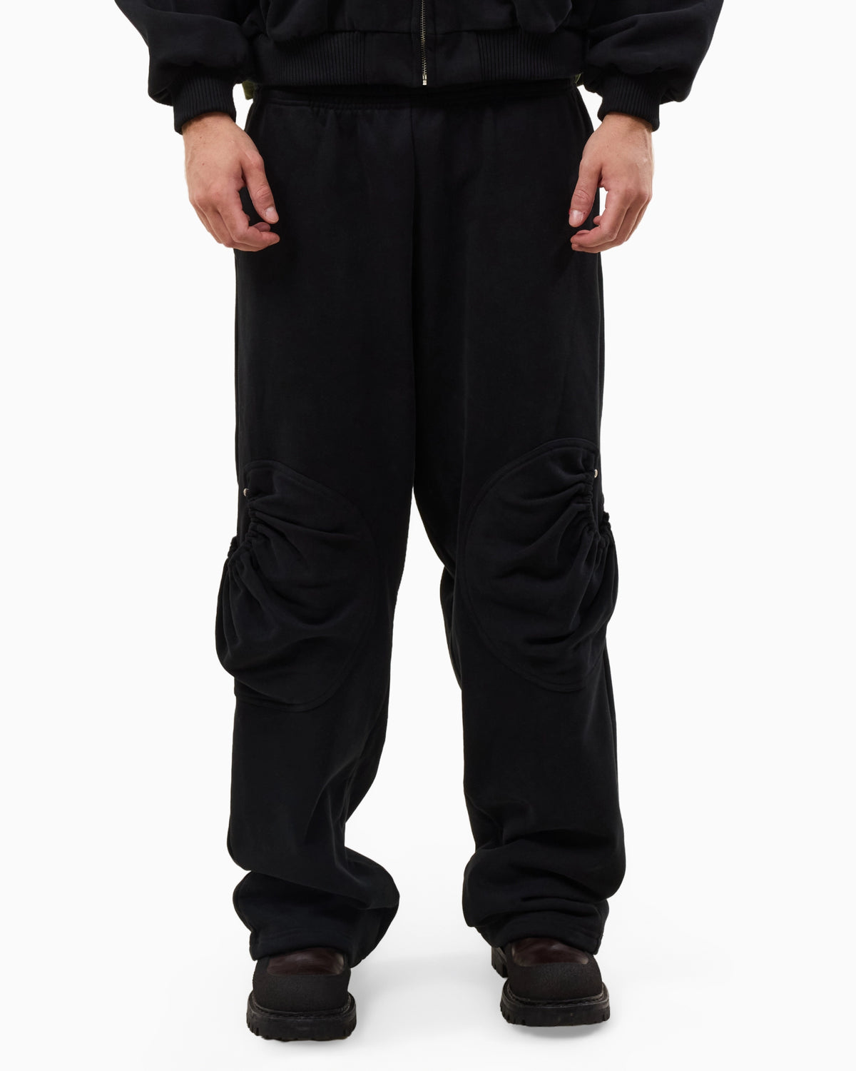 SWEATPANT - MY HEART - BLACK
