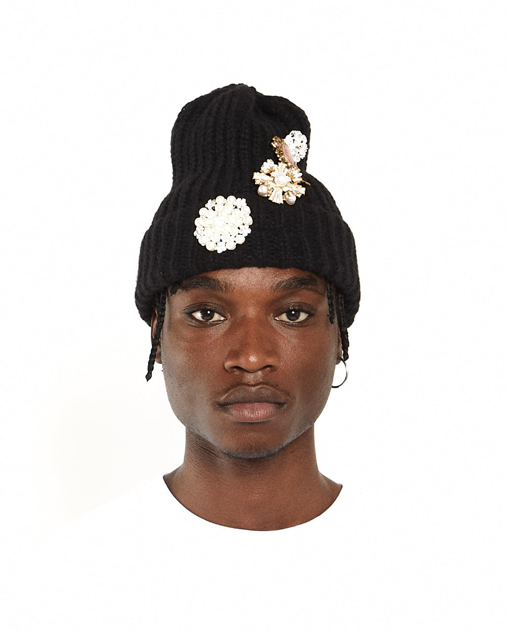 EMBELLISHMENT BEANIE