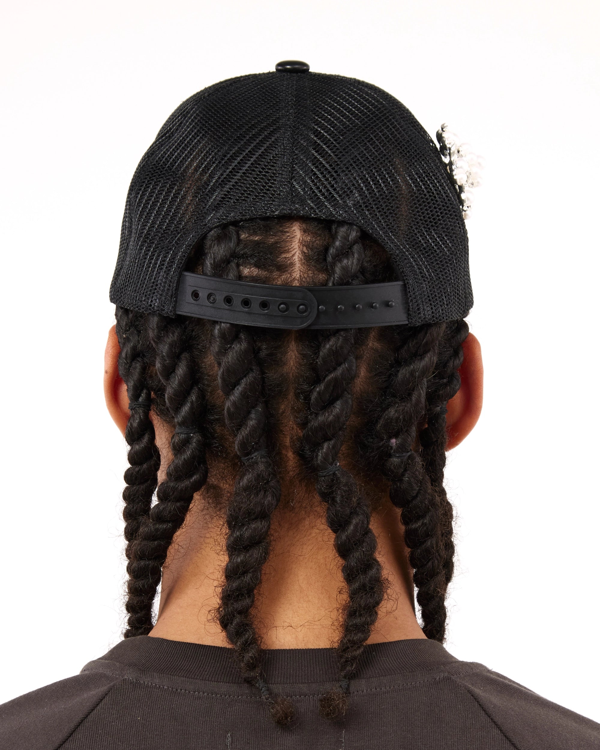 EMBELLISHMENT SIGNATURE BCAP - BLACK