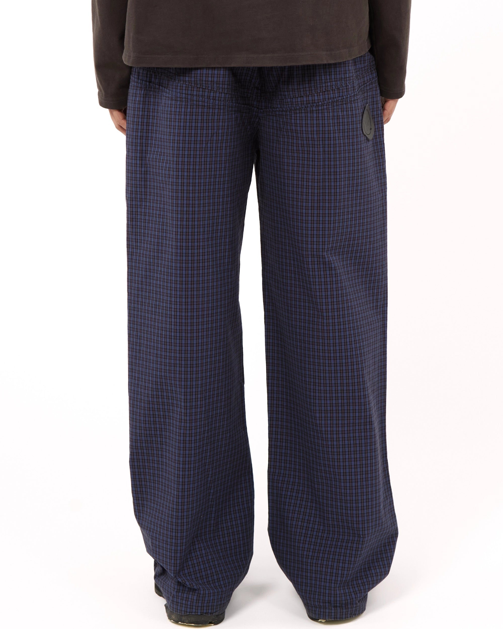 CHECKERED PANT - BLUE