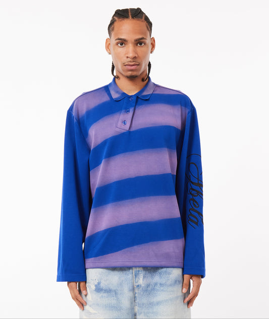 BLUE STRIPPED POLO SHIRT