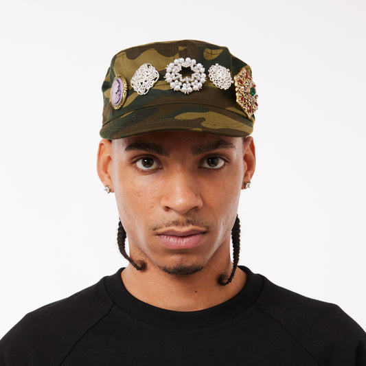EMBELLISHMENT CAP - CAMO