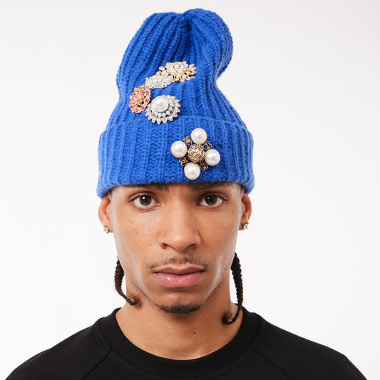 EMBELLISHMENT BEANIE