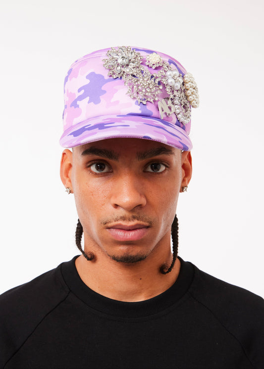 95 EMBELLISHMENT CAP - PURPLE