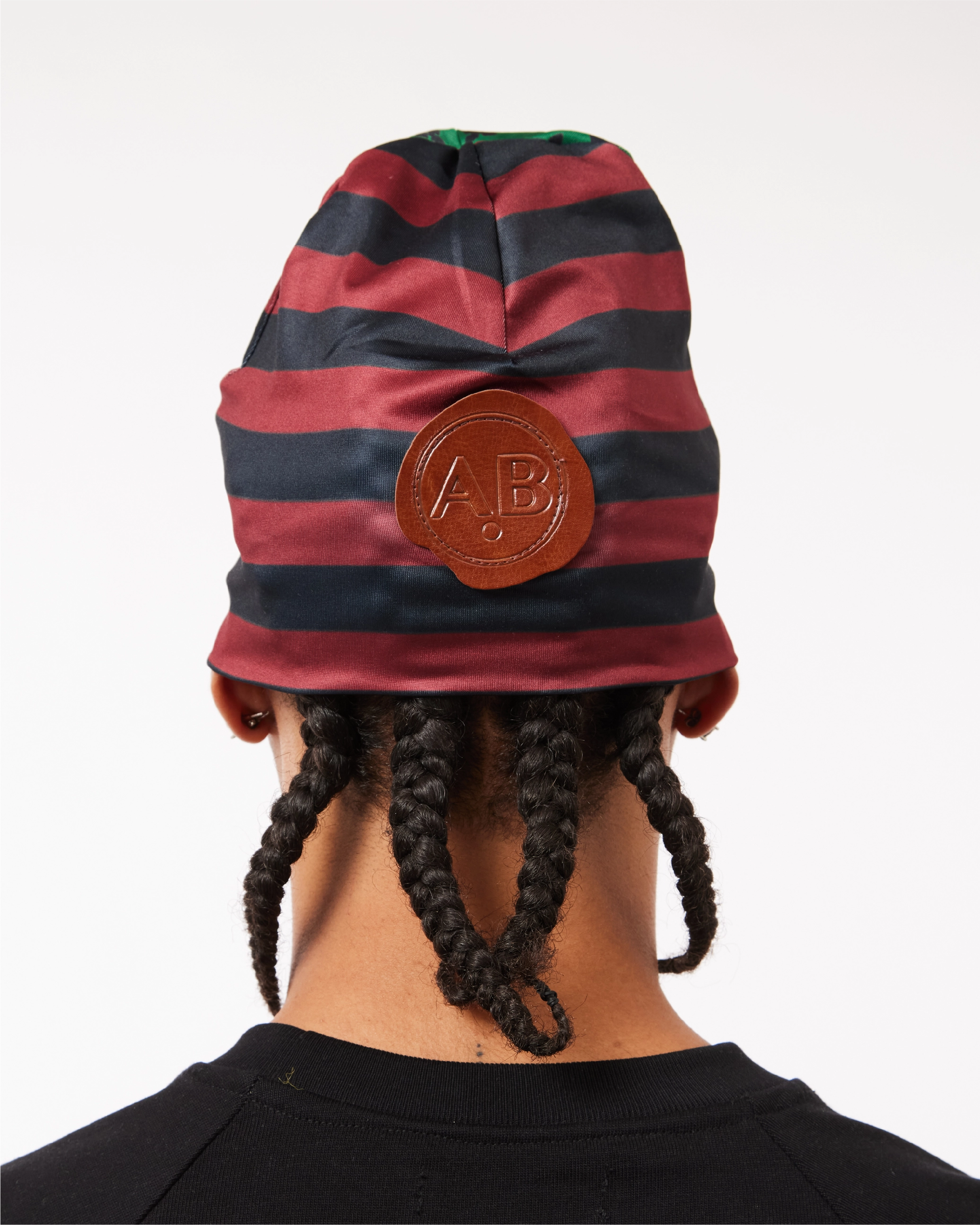 SKULL BEANIE - PANAFRICAN FLAG