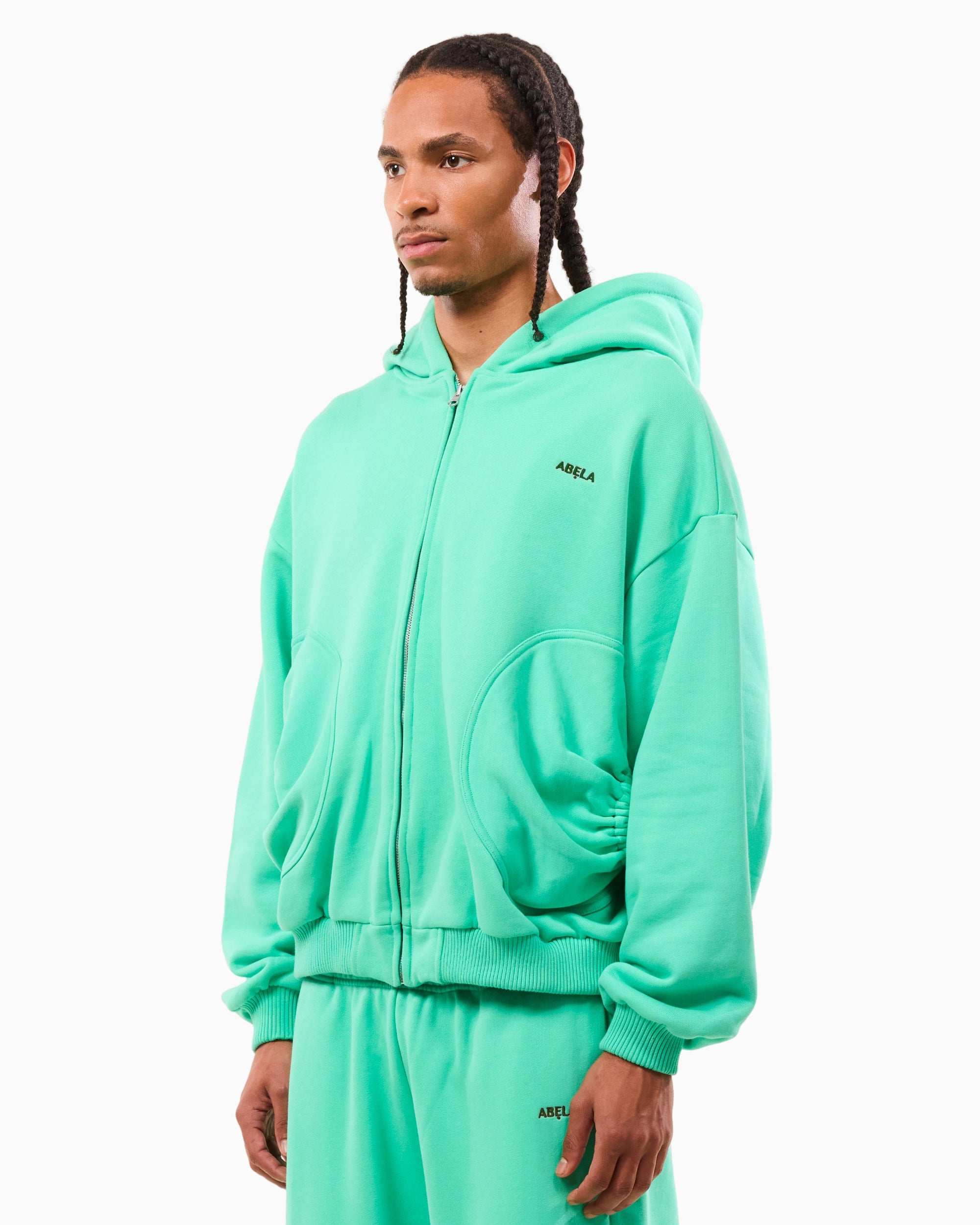 HOODIE - MY HEART - GREEN